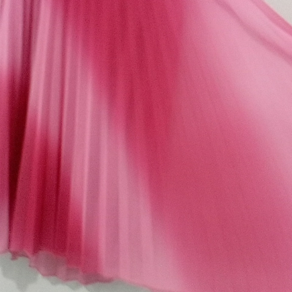 Ruby Rox pink pleated halter mini dress - Picture 2 of 5